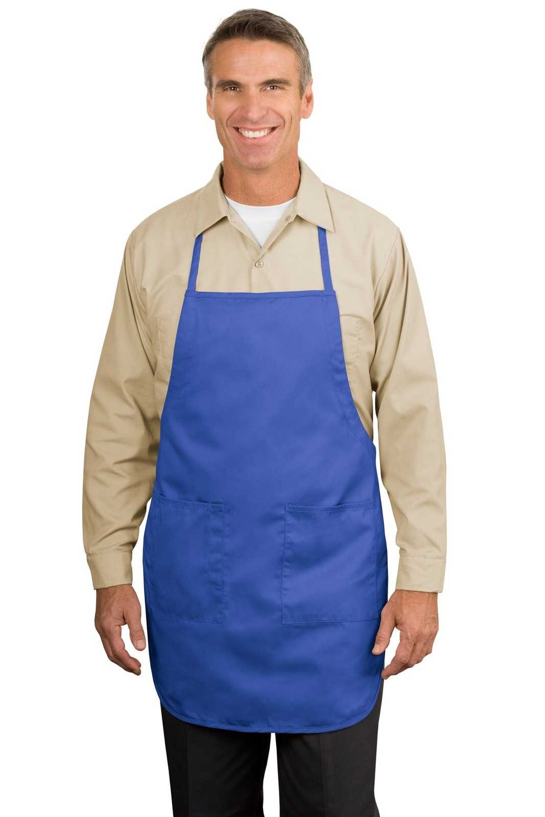 Port Authority A520 Full-Length Apron - Faded Blue - HIT a Double - 1