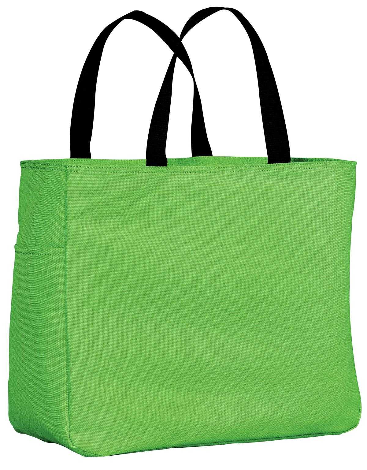 Port Authority B0750 Essential Tote - Bright Lime - HIT a Double - 1
