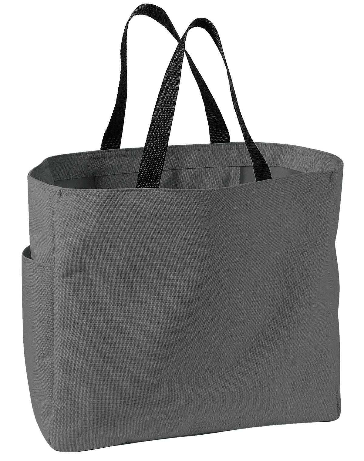 Port Authority B0750 Essential Tote - Charcoal - HIT a Double - 1