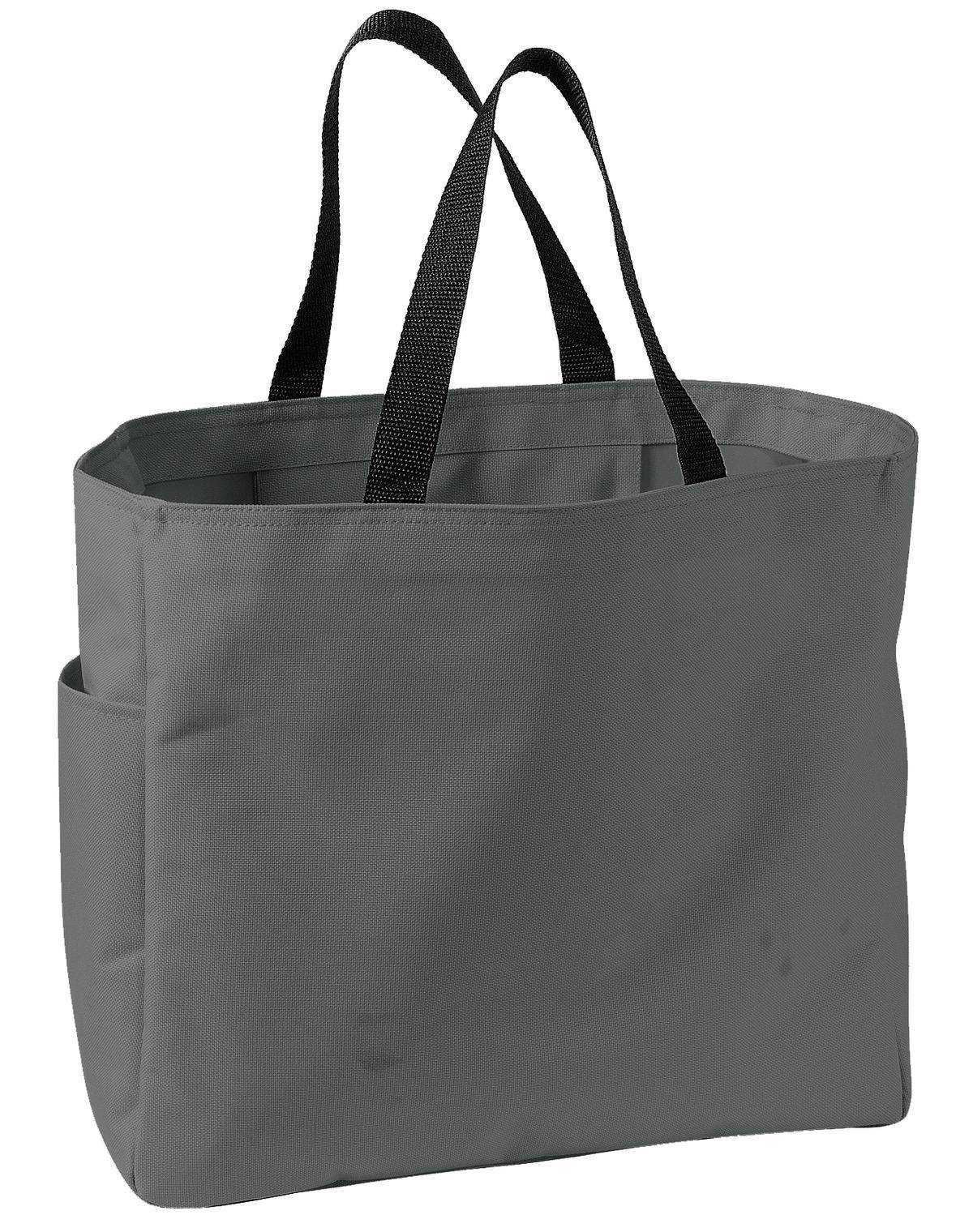 Port Authority B0750 Essential Tote - Heather Gray - HIT a Double - 1