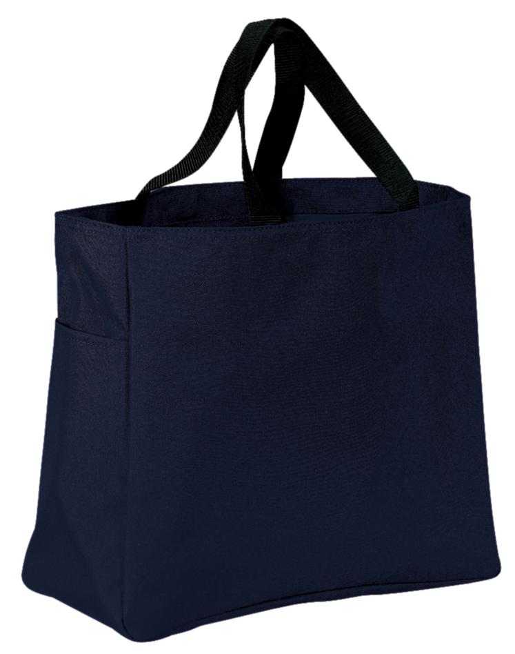 Port Authority B0750 Essential Tote - Navy - HIT a Double - 1