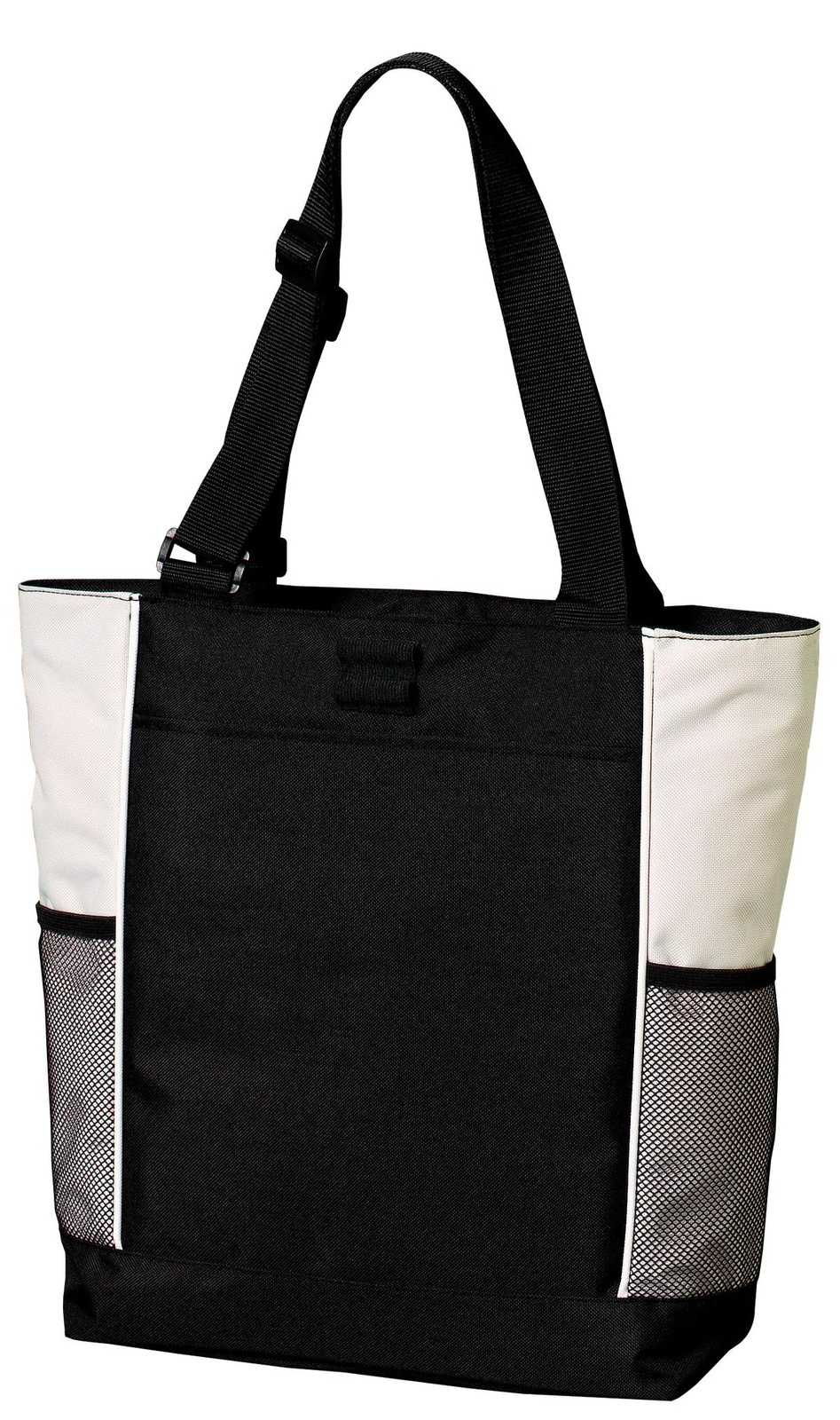 Port Authority B5160 Panel Tote - Black Stone - HIT a Double - 1