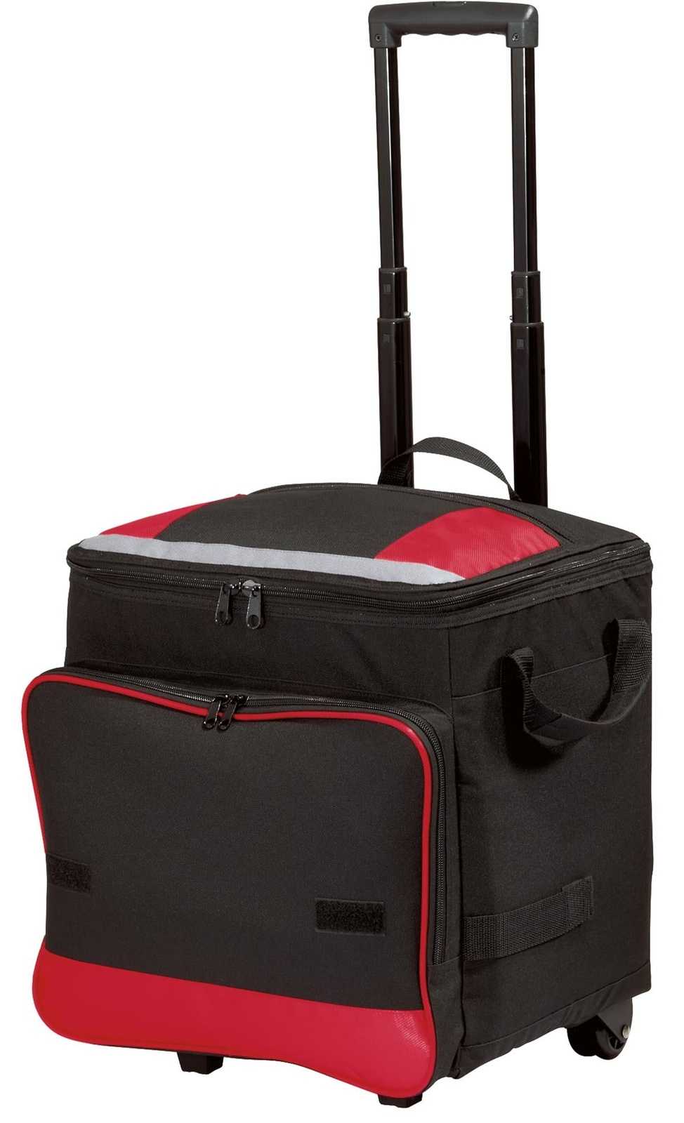 Port Authority BG119 Rolling Cooler - Red - HIT a Double - 1