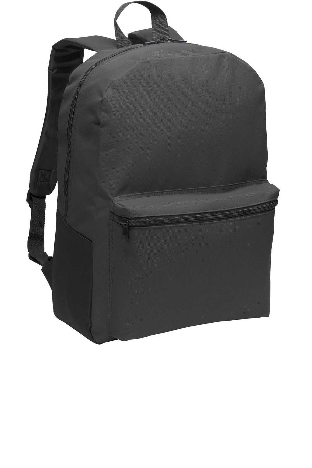 Port Authority BG203 Value Backpack - Dark Charcoal - HIT a Double - 1