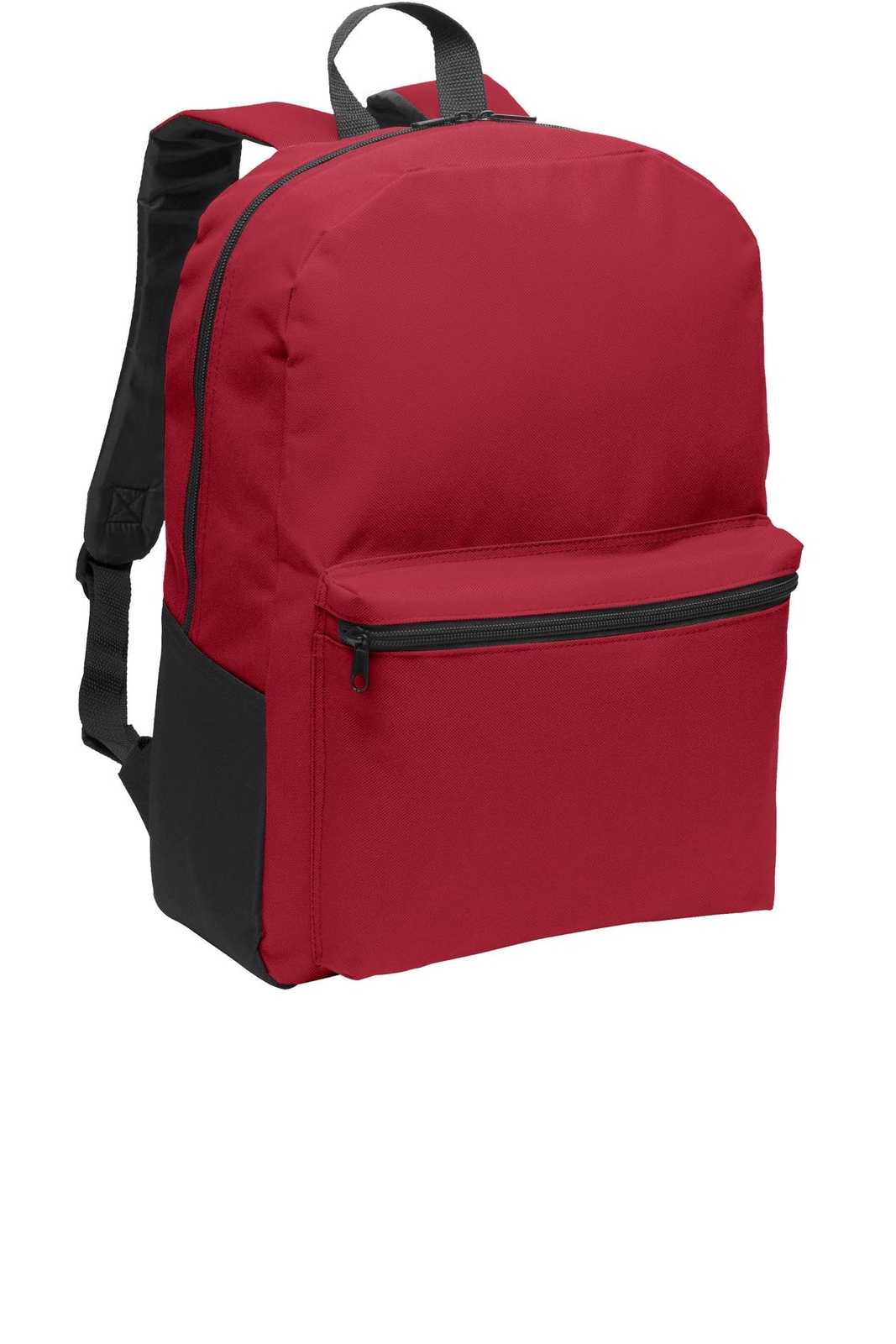 Port Authority BG203 Value Backpack - Red - HIT a Double - 1