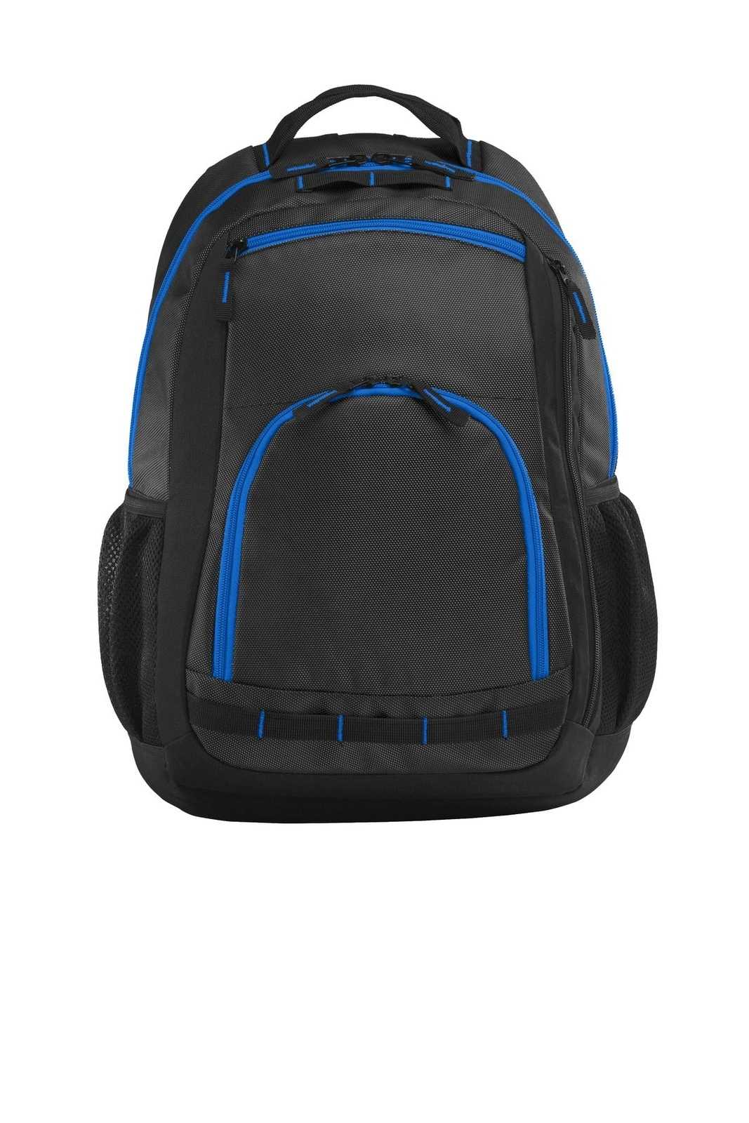 Port Authority BG207 Xtreme Backpack - Dark Gray Black Shock Blue - HIT a Double - 1