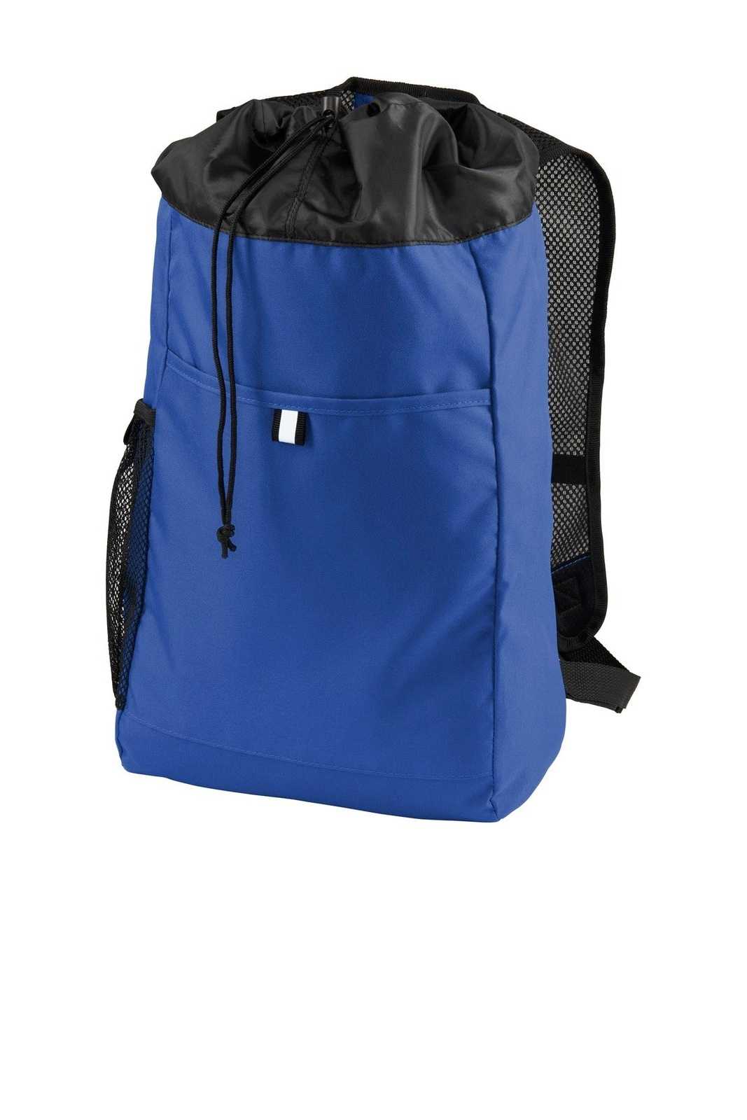 Port Authority BG211 Hybrid Backpack - Royal Black - HIT a Double - 1