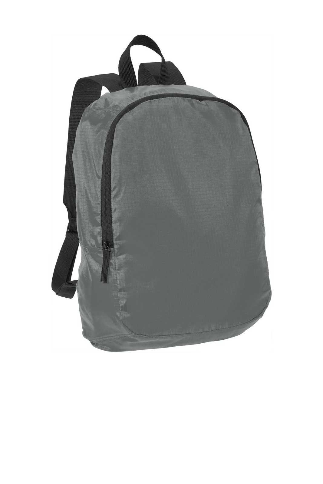 Port Authority BG213 Crush Ripstop Backpack - Shadow Gray - HIT a Double - 1