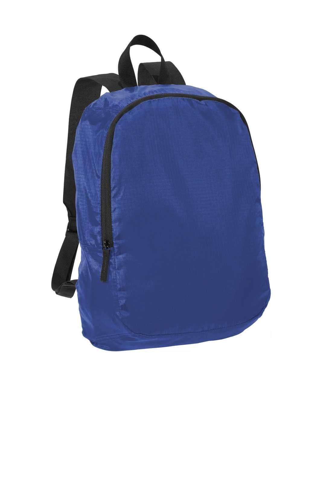 Port Authority BG213 Crush Ripstop Backpack - True Royal - HIT a Double - 1