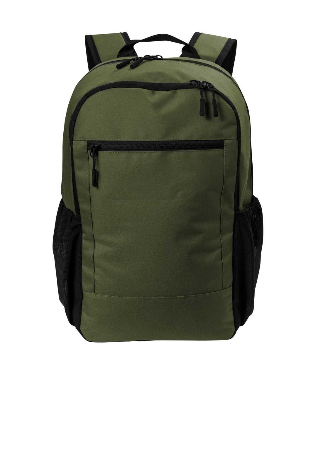 Port Authority BG226 Daily Commute Backpack - Olive Green - HIT a Double - 1
