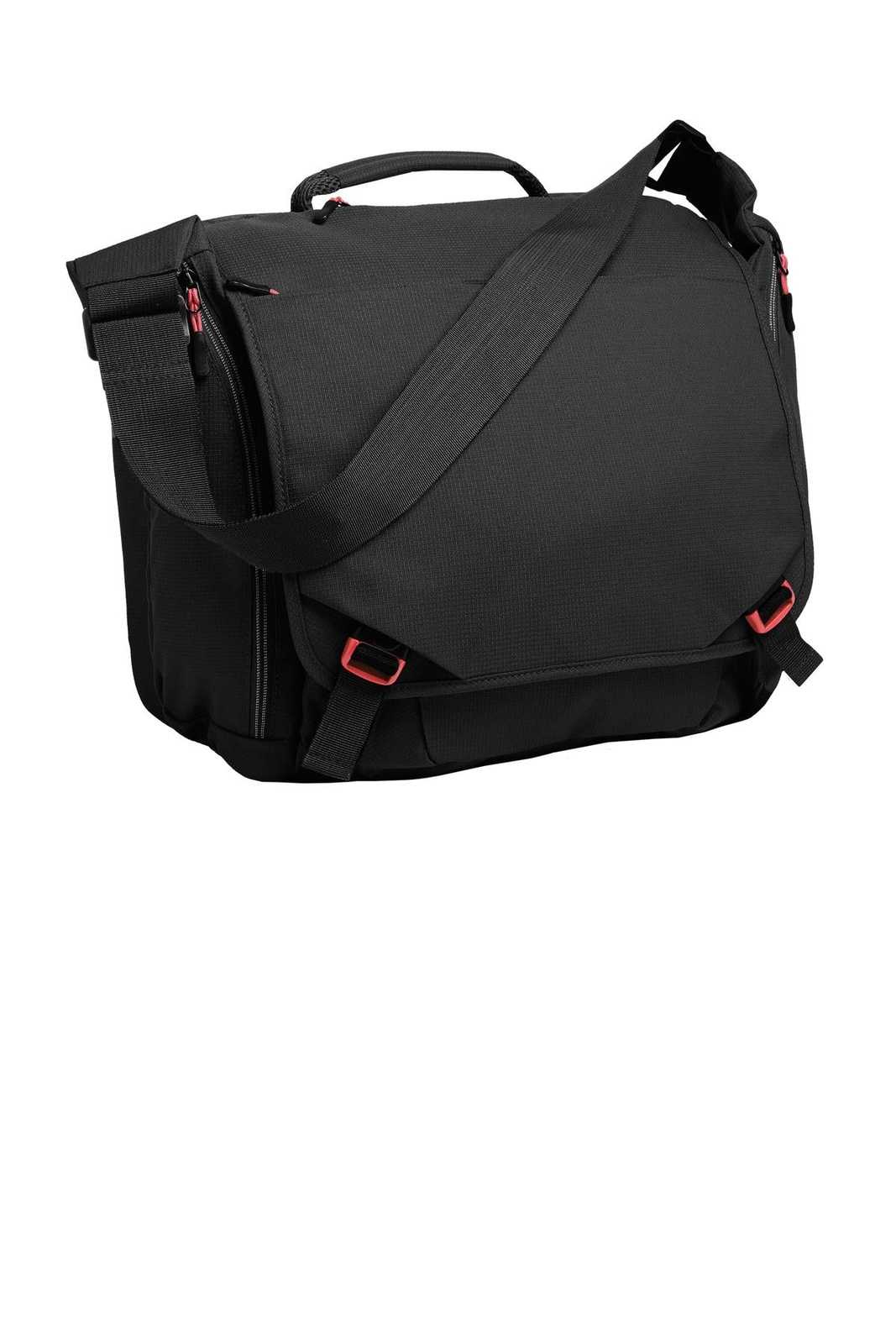 Port Authority BG300 Cyber Messenger - Black Red - HIT a Double - 1
