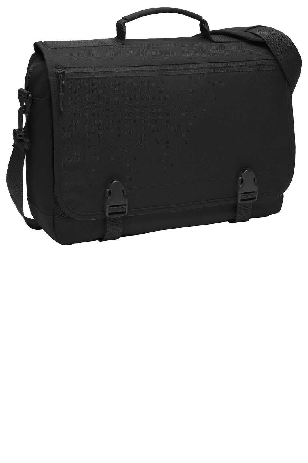 Port Authority BG304 Messenger Briefcase - Black - HIT a Double - 1