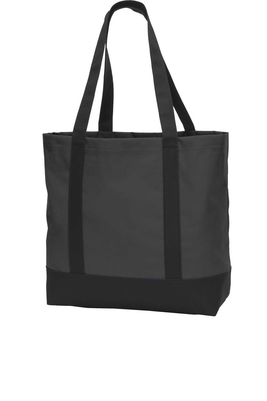 Port Authority BG406 Day Tote - Dark Charcoal Black - HIT a Double - 1