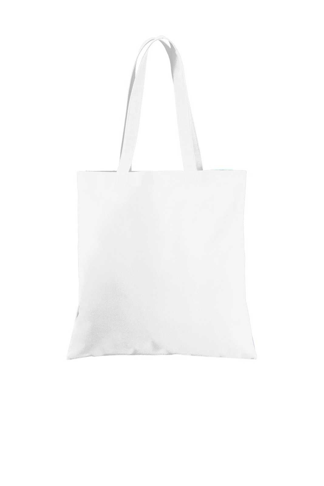 Port Authority BG408 Document Tote - White - HIT a Double - 1