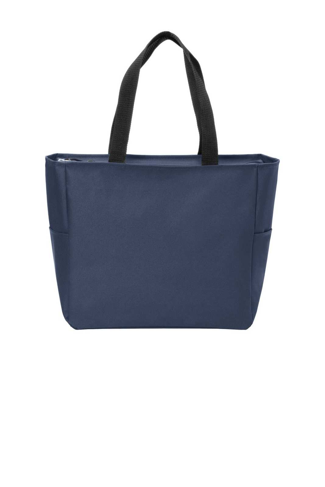 Port Authority BG410 Essential Zip Tote - Navy - HIT a Double - 1