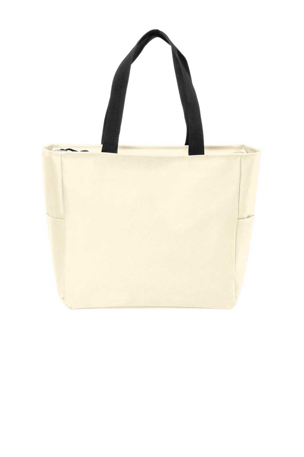 Port Authority BG410 Essential Zip Tote - Stone - HIT a Double - 1