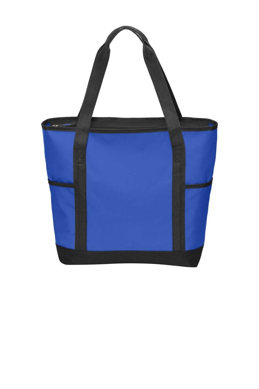 Port Authority BG411 On-The-Go Tote - Royal Black - HIT a Double - 1