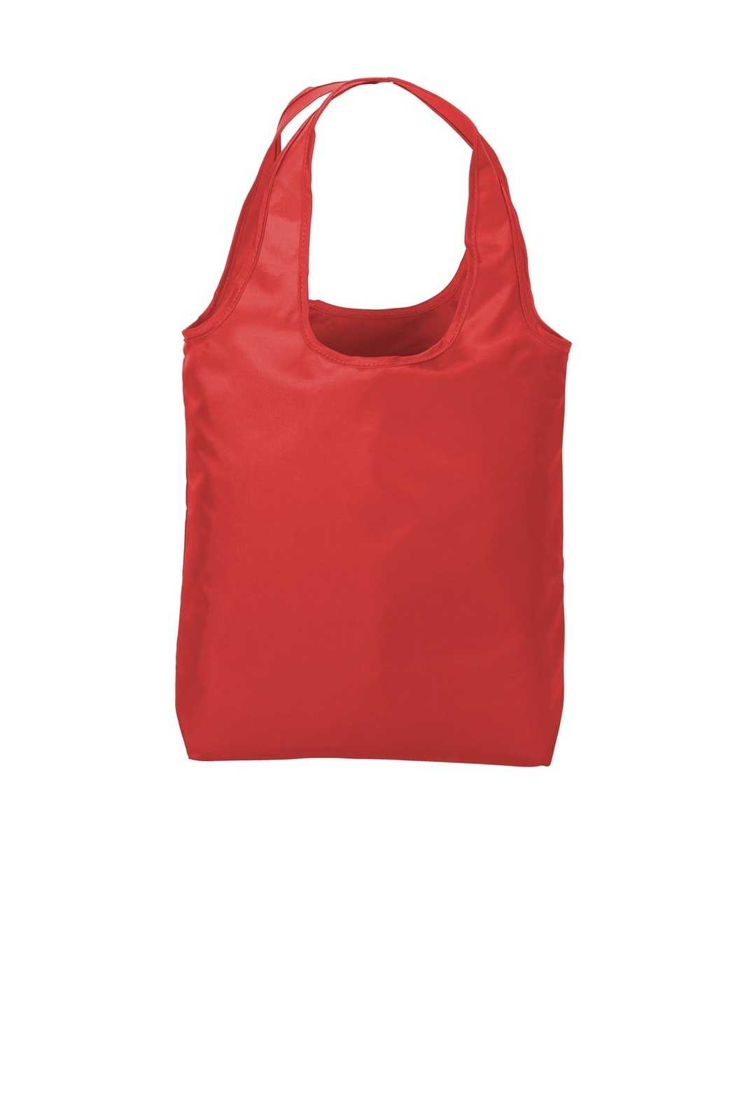 Port Authority BG416 Ultra-Core Shopper Tote - True Red - HIT a Double - 1