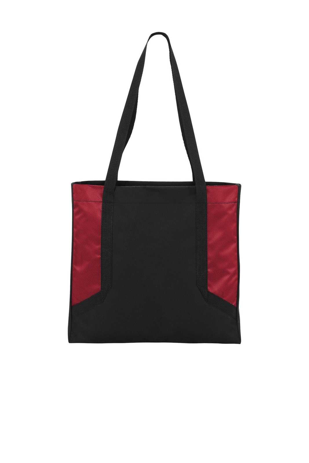 Port Authority BG417 Circuit Tote - Rich Red/ Black - HIT a Double - 1