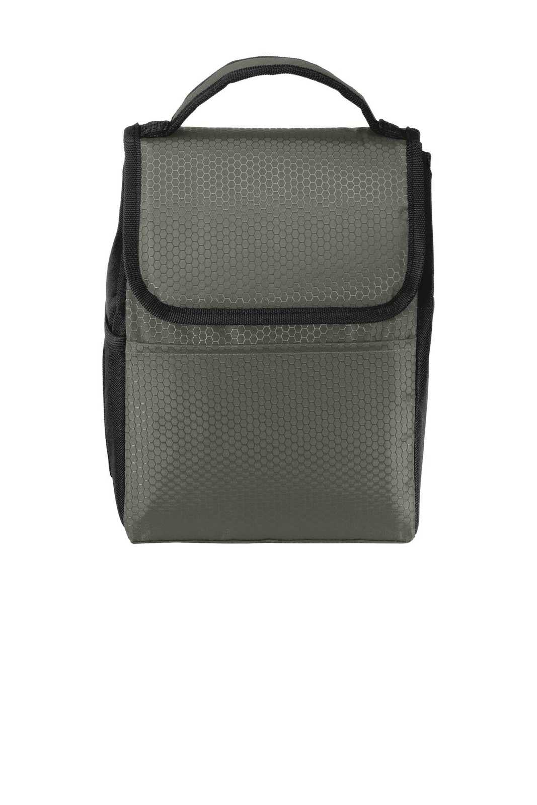 Port Authority BG500 Lunch Bag Cooler - Gray Black - HIT a Double - 1