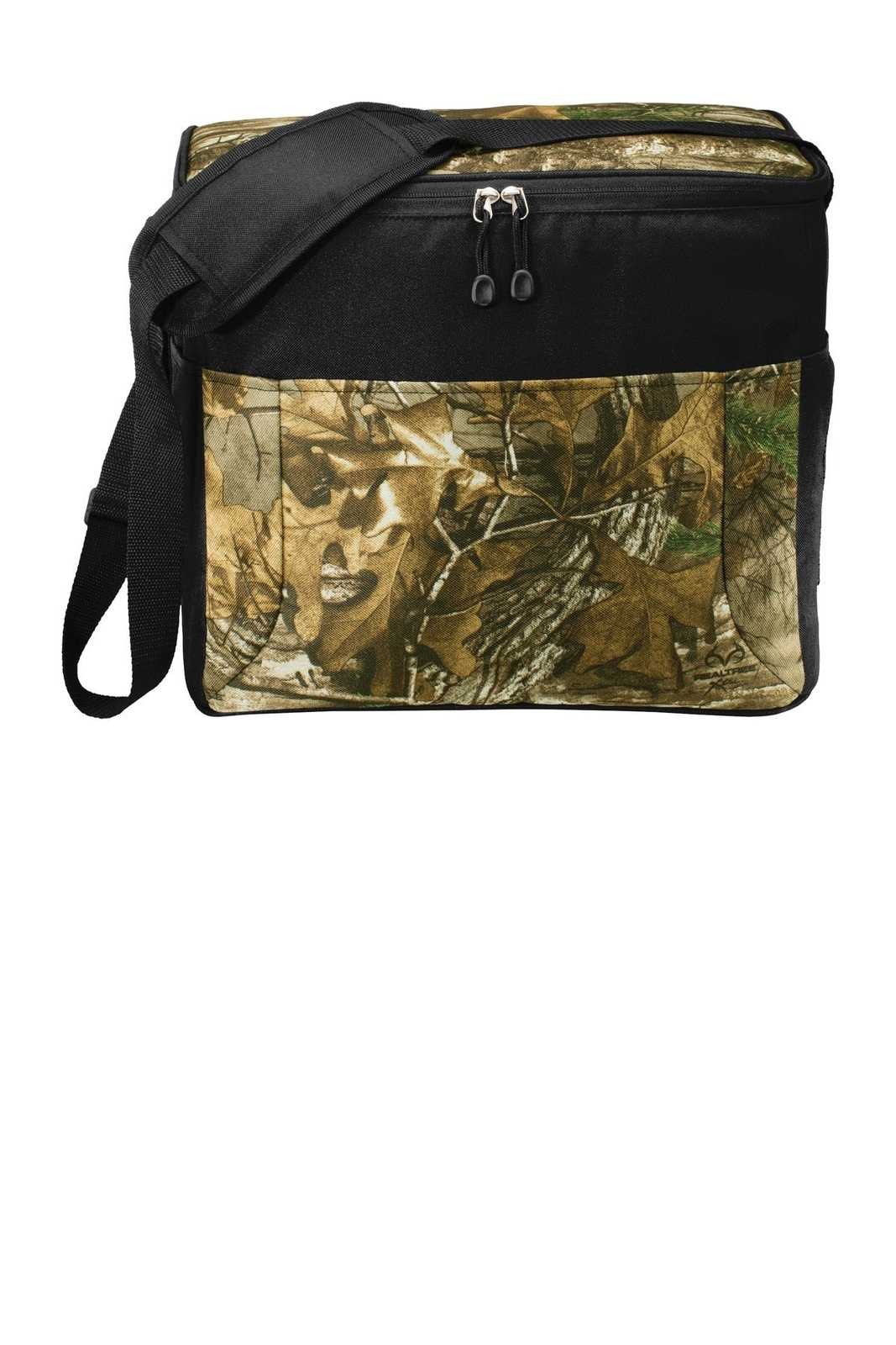 Port Authority BG514C Camouflage 24-Can Cube Cooler - Realtree Xtra Black - HIT a Double - 1