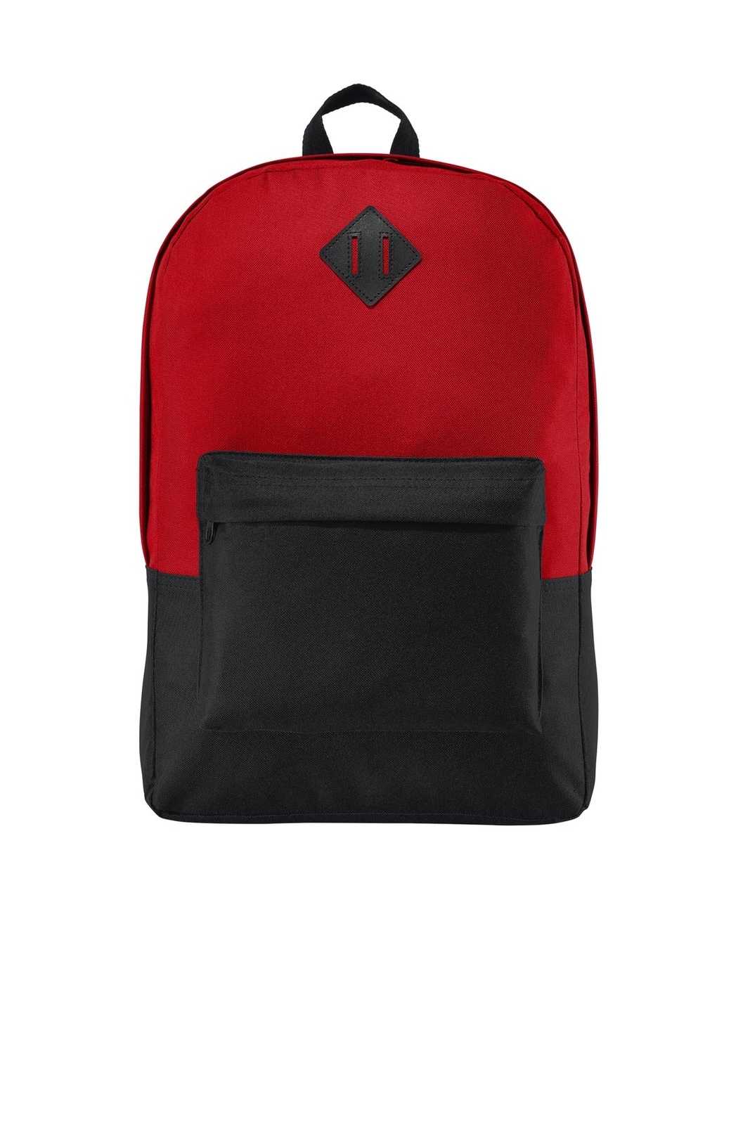 Port Authority BG7150 Retro Backpack - True Red Black - HIT a Double - 1