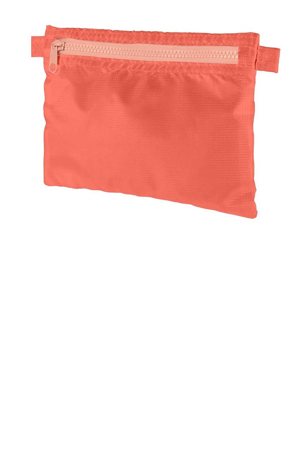 Port Authority BG915 Stash Pouch 5-Pack - Coral Soft Coral - HIT a Double - 1