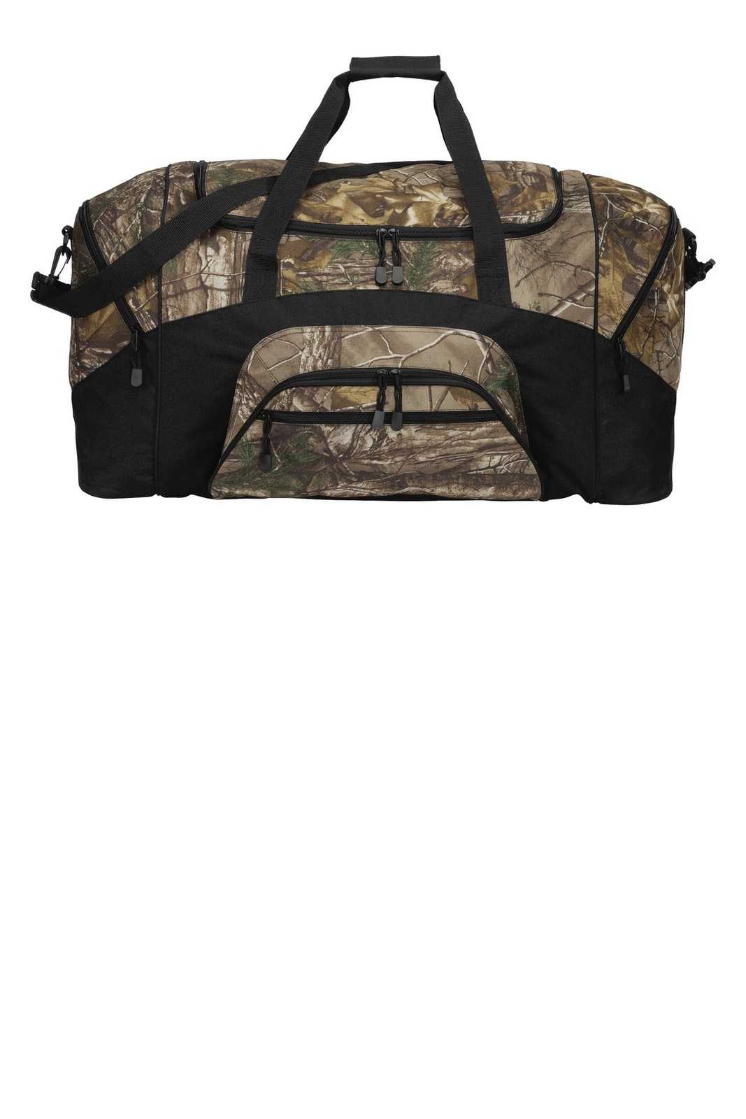 Port Authority BG99C Camouflage Colorblock Sport Duffel - Realtree Xtra Black - HIT a Double - 1
