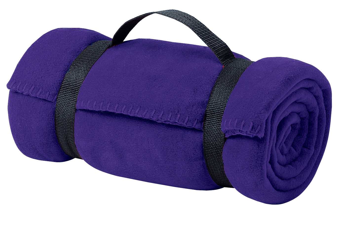 Port Authority BP10 Value Fleece Blanket with Strap - Purple - HIT a Double - 1