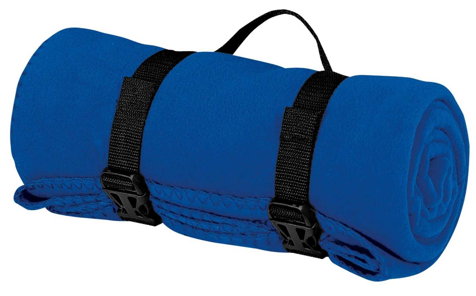 Port Authority BP10 Value Fleece Blanket with Strap - Royal - HIT a Double - 1