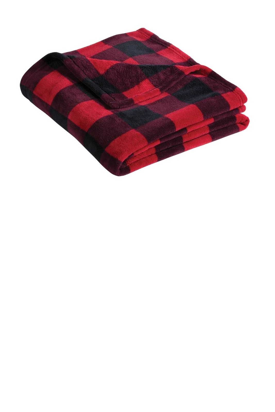 Port Authority BP31 Ultra Plush Blanket - Buffalo Plaid - HIT a Double - 1