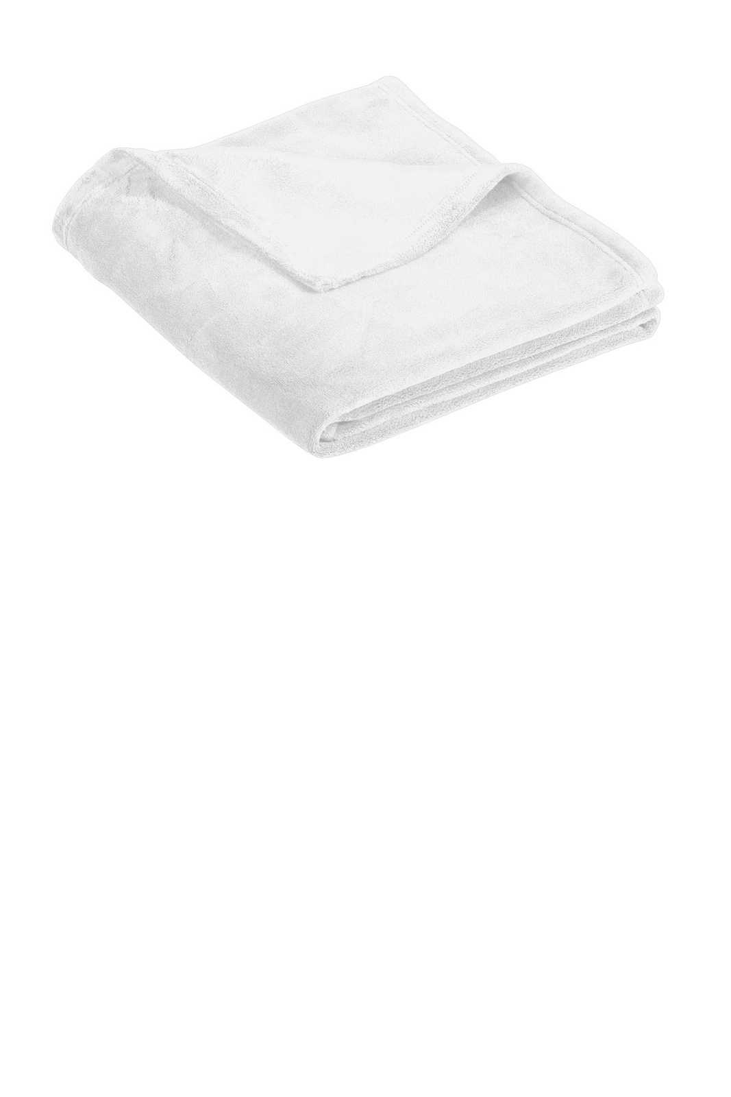 Port Authority BP31 Ultra Plush Blanket - Marshmallow - HIT a Double - 1