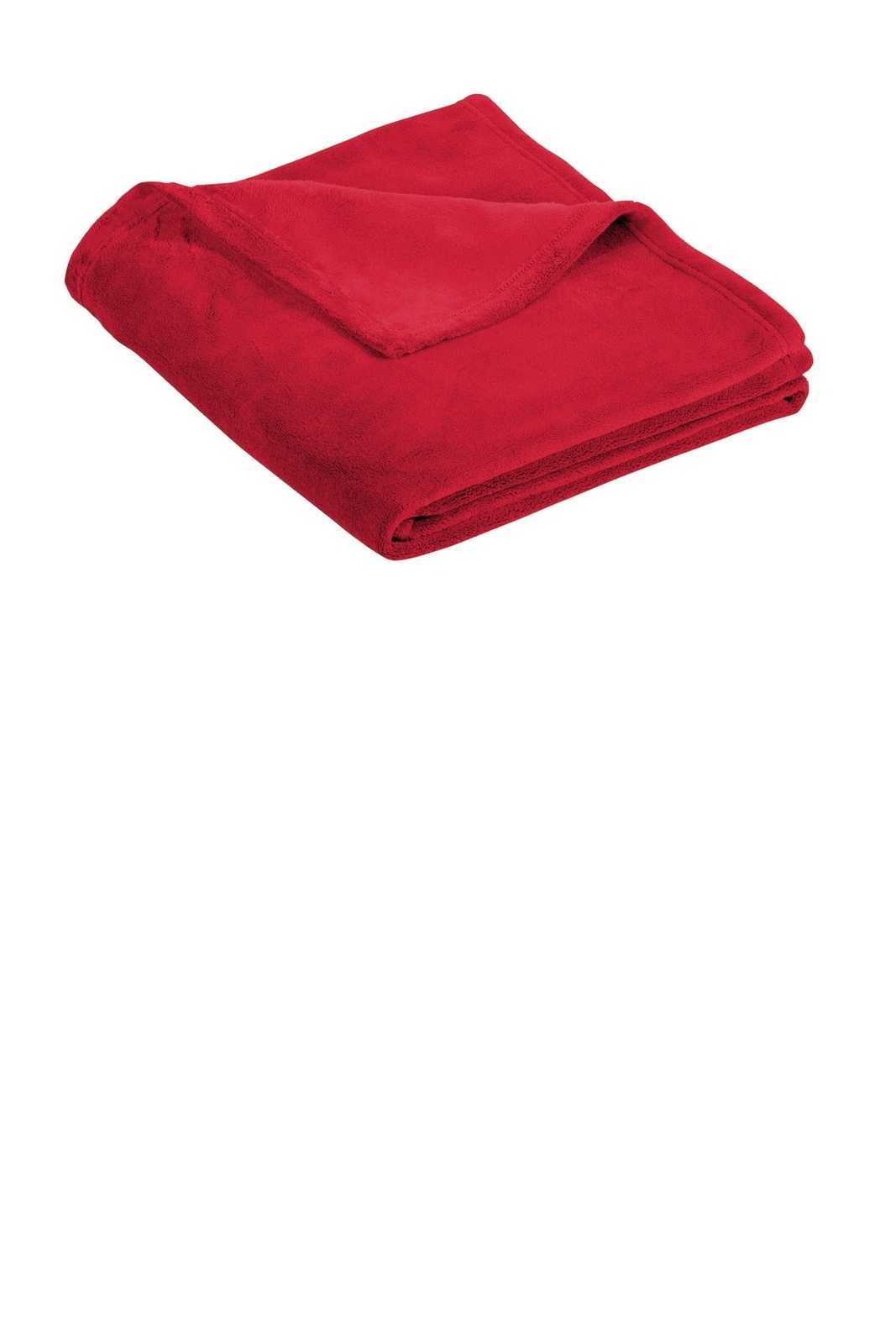 Port Authority BP31 Ultra Plush Blanket - Rich Red - HIT a Double - 1