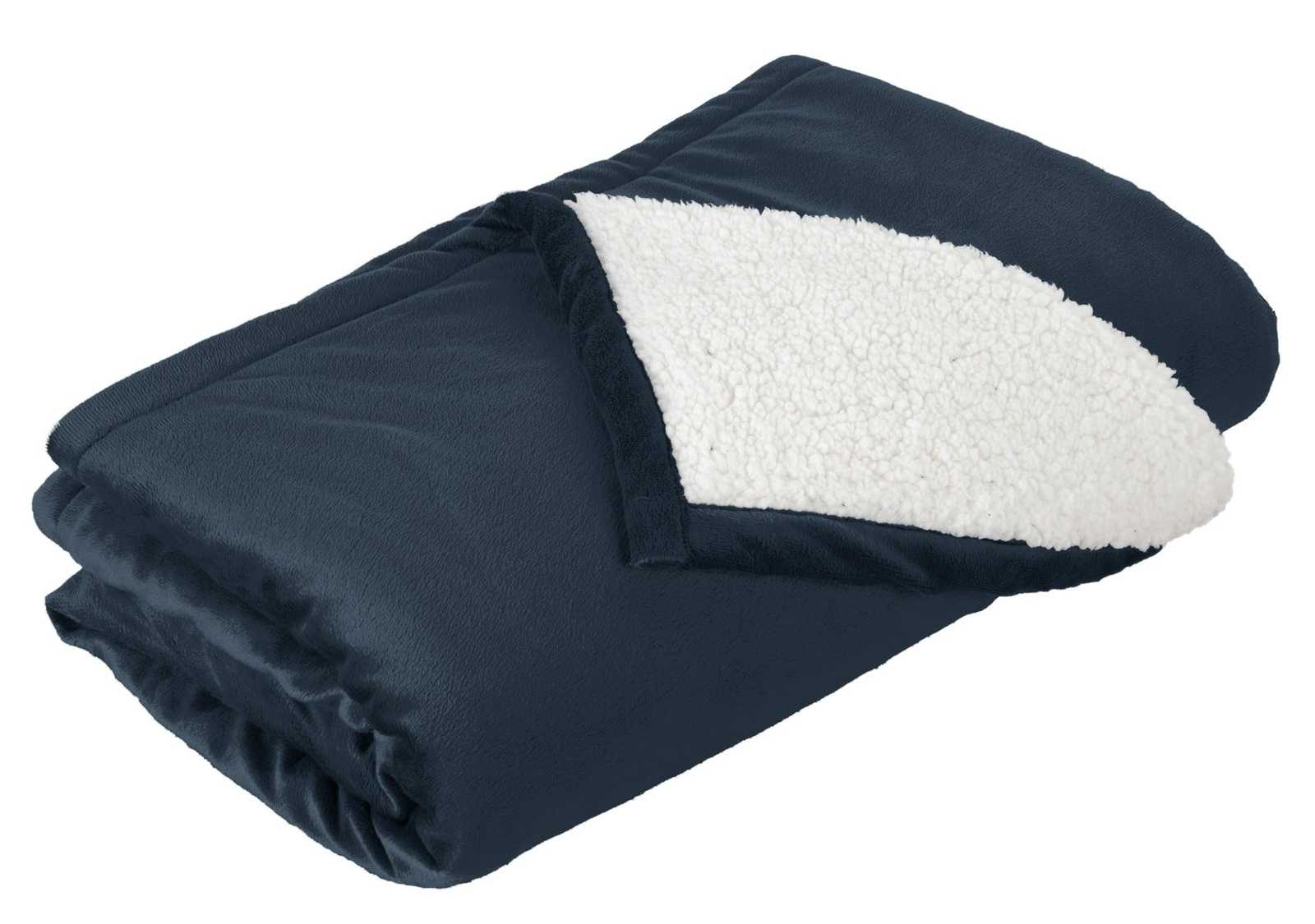 Port Authority BP40 Mountain Lodge Blanket - Navy Eclipse - HIT a Double - 1