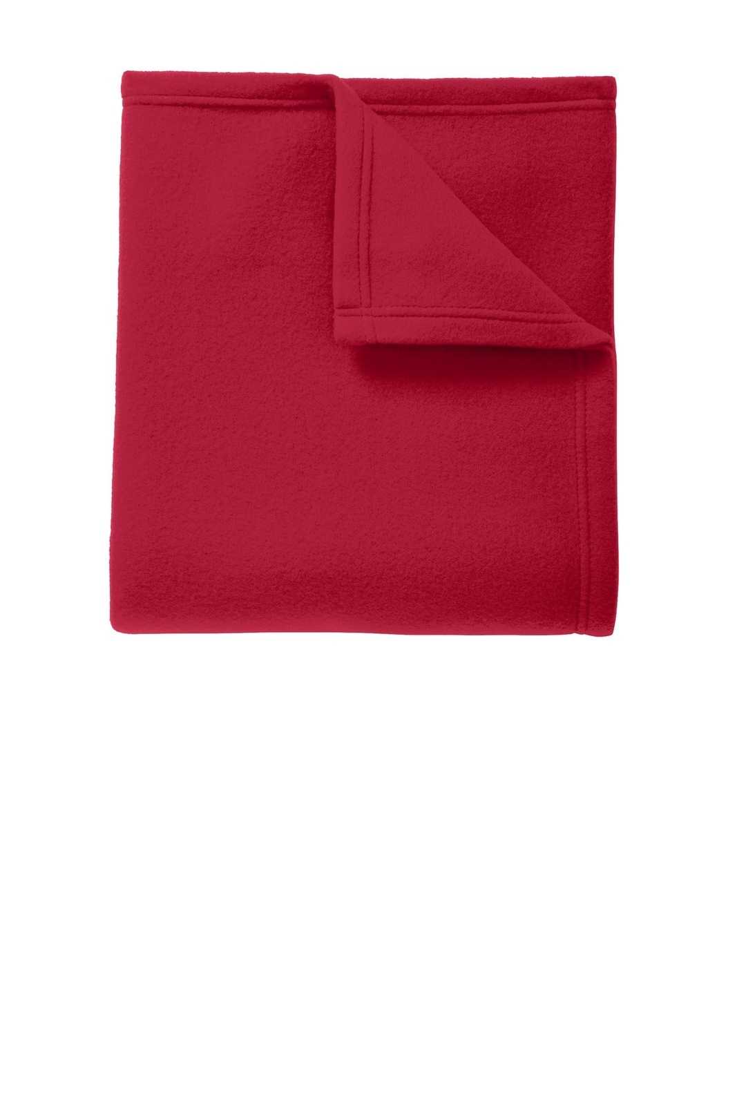 Port Authority BP60 Core Fleece Blanket - Rich Red - HIT a Double - 1
