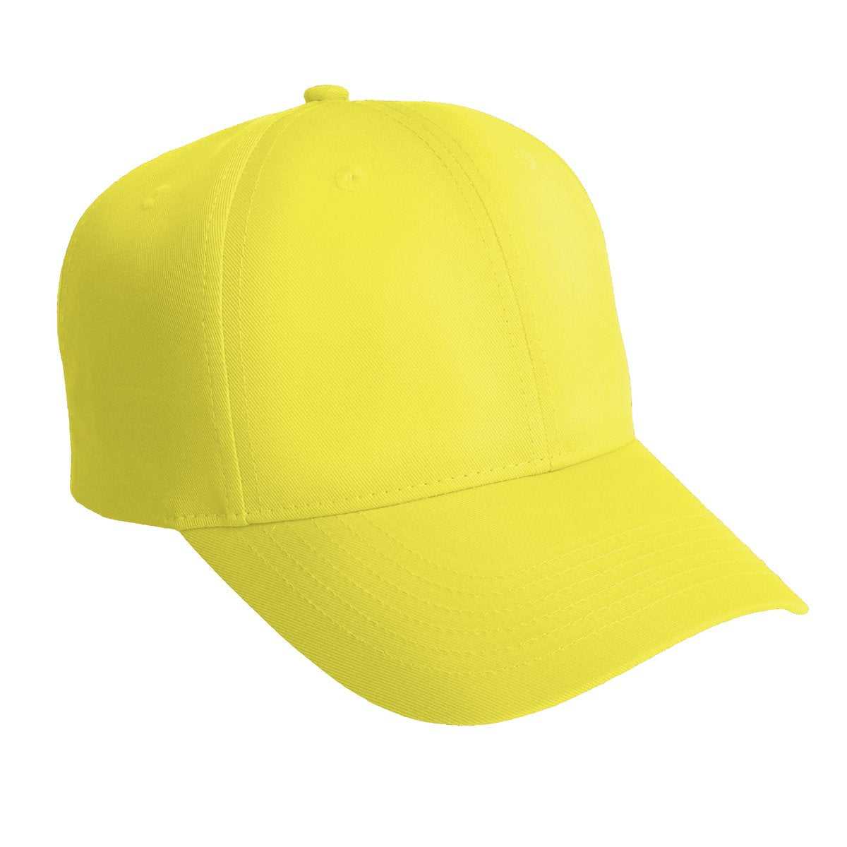 Port Authority C806 Solid Enhanced Visibility Cap - Safety Yellow - HIT a Double - 1