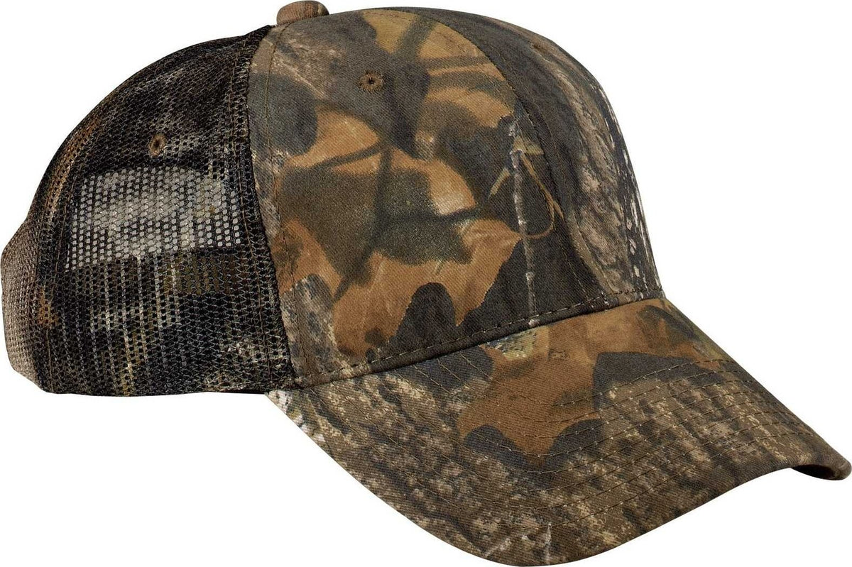 Port Authority C869 Pro Camouflage Series Cap with Mesh Back - Mossy Oak New Break-Up - HIT a Double - 1