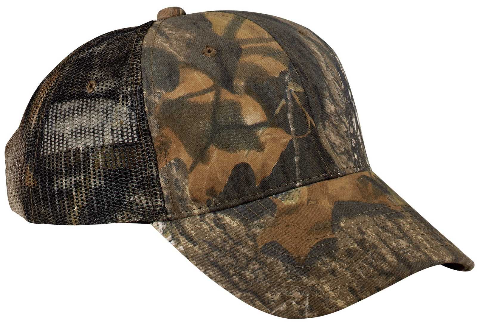 Port Authority C869 Pro Camouflage Series Cap with Mesh Back - Mossy Oak New Break-Up - HIT a Double - 1
