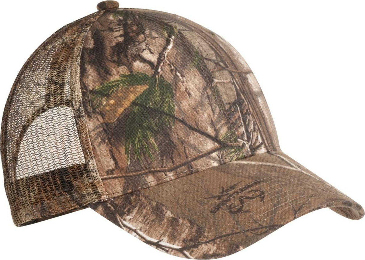 Port Authority C869 Pro Camouflage Series Cap with Mesh Back - Realtree Xtra - HIT a Double - 1