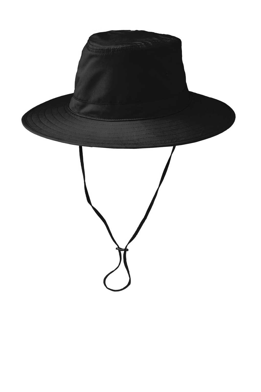 Port Authority C921 Lifestyle Brim Hat - Black - HIT a Double - 1