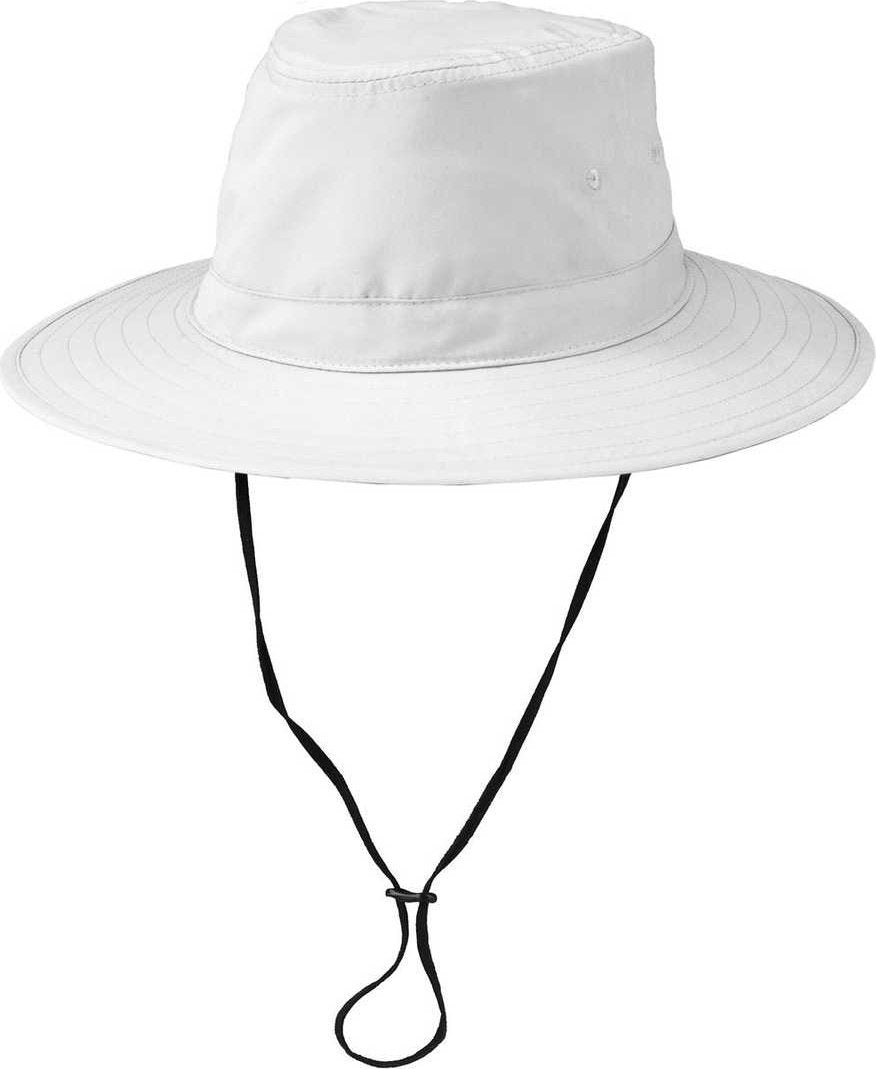 Port Authority C921 Lifestyle Brim Hat - White - HIT a Double - 1