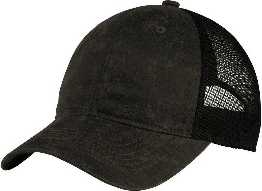Port Authority C927 Pigment Print Mesh Back Cap - Black - HIT a Double - 1