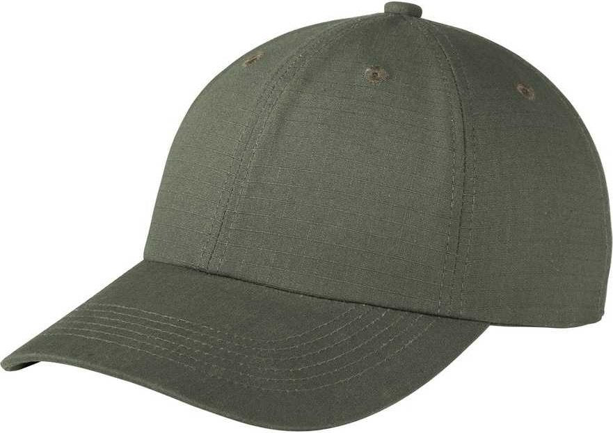 Port Authority C940 Ripstop Cap - Olive Drab Green - HIT a Double - 1