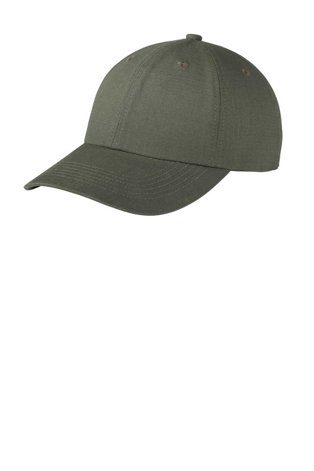 Port Authority C940 Ripstop Cap - Olive Drab Green - HIT a Double - 1