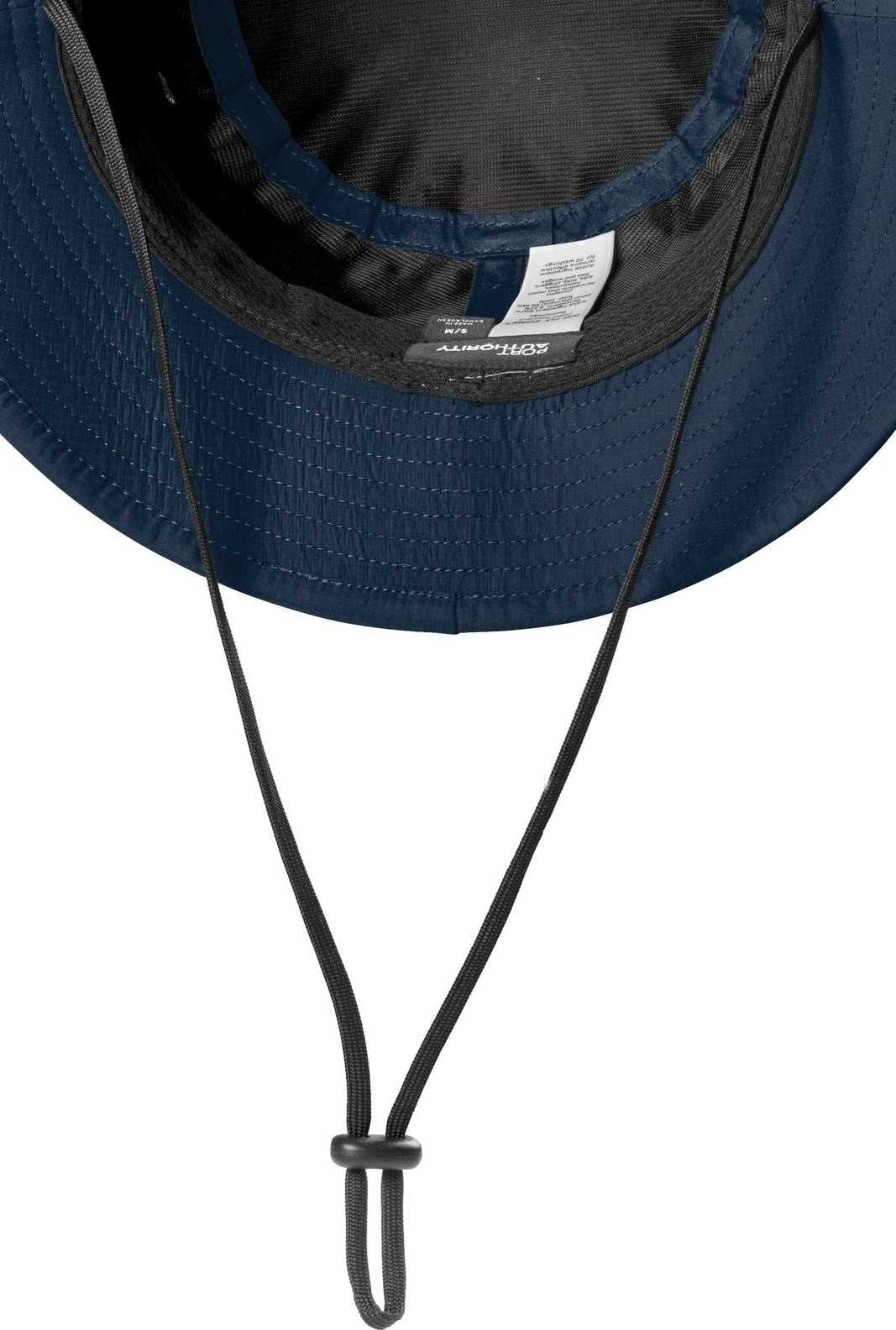 Port Authority C948 Outdoor UV Bucket Hat - Dress Blue Navy - HIT a Double - 1