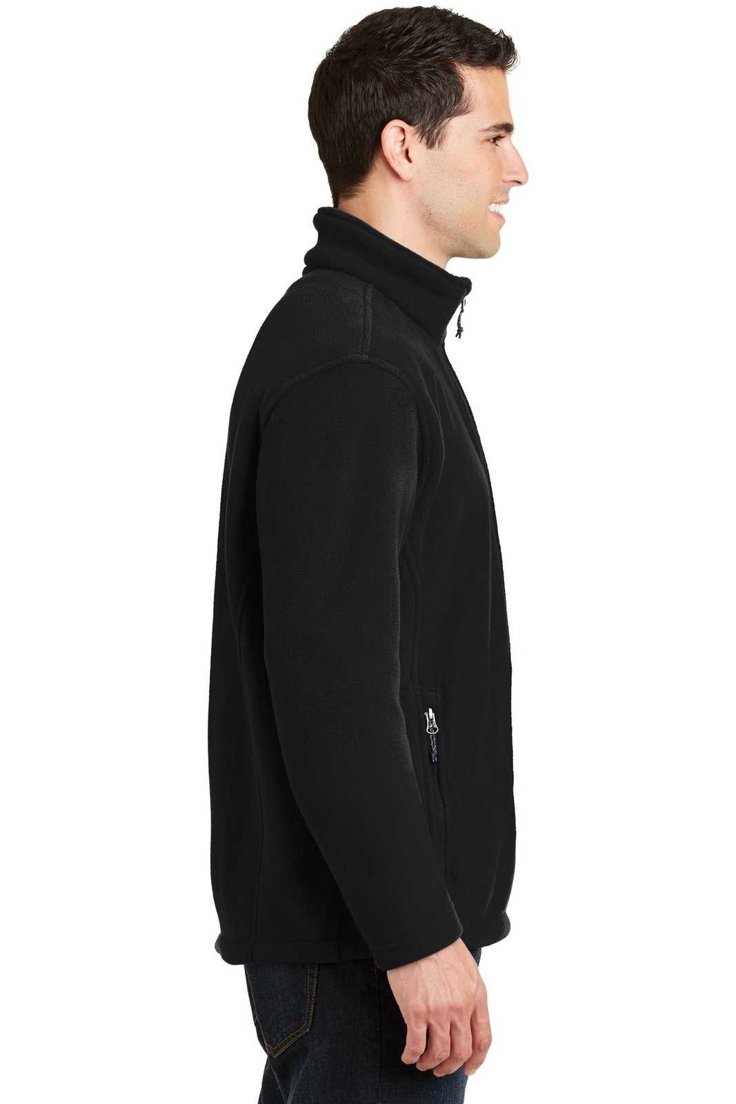 Port Authority F217 Value Fleece Jacket - Black - HIT a Double - 3