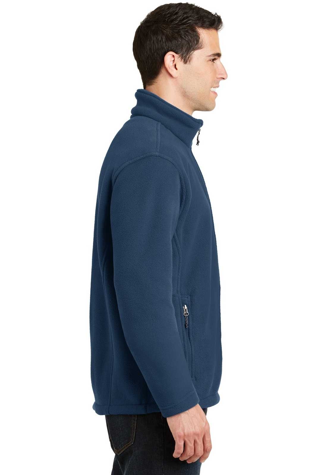 Port Authority F217 Value Fleece Jacket - Insignia Blue - HIT a Double - 3