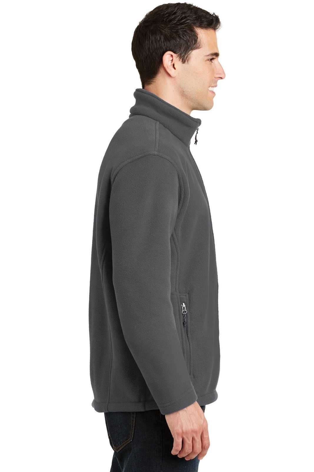 Port Authority F217 Value Fleece Jacket - Iron Gray - HIT a Double - 3