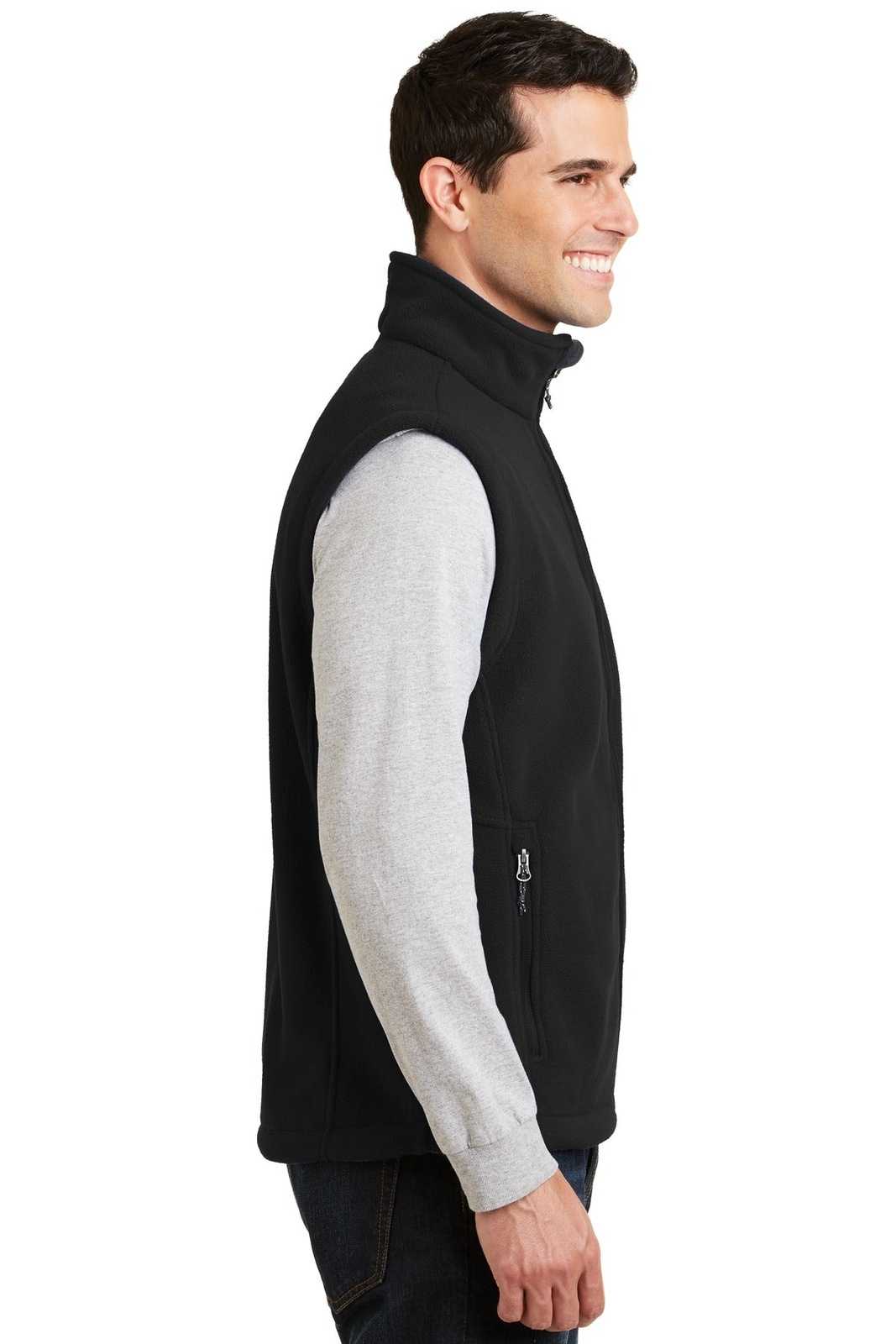 Port Authority F219 Value Fleece Vest - Black - HIT a Double - 3