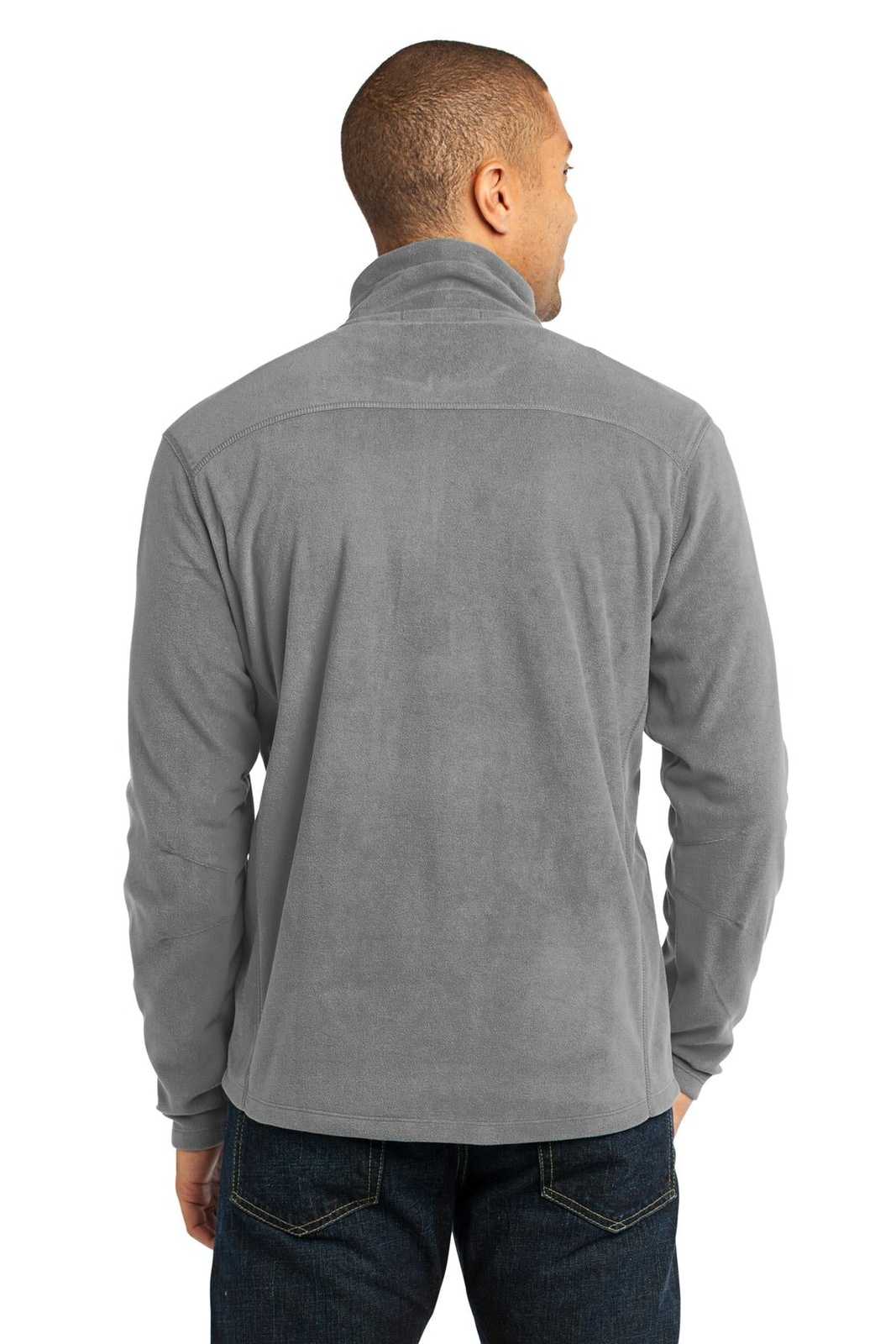 Port Authority F224 Microfleece 1/2-Zip Pullover - Pearl Gray - HIT a Double - 2